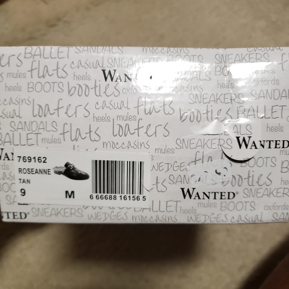 Wanted Roseanne Closed Toe shoes / slippers - Picture 5 of 5